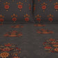 SPACES Aurum Grey Ethnic Motifs Pure Cotton 140 TC Queen Bedsheet with 2 Pillow Covers - Swadesiicart