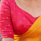 Tikhi Imli Woven Design Crepe Saree | Swadesiicart