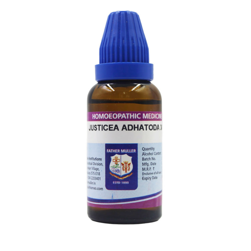 Father Muller Justicia Adhatoda Dilution | Swadesiicart