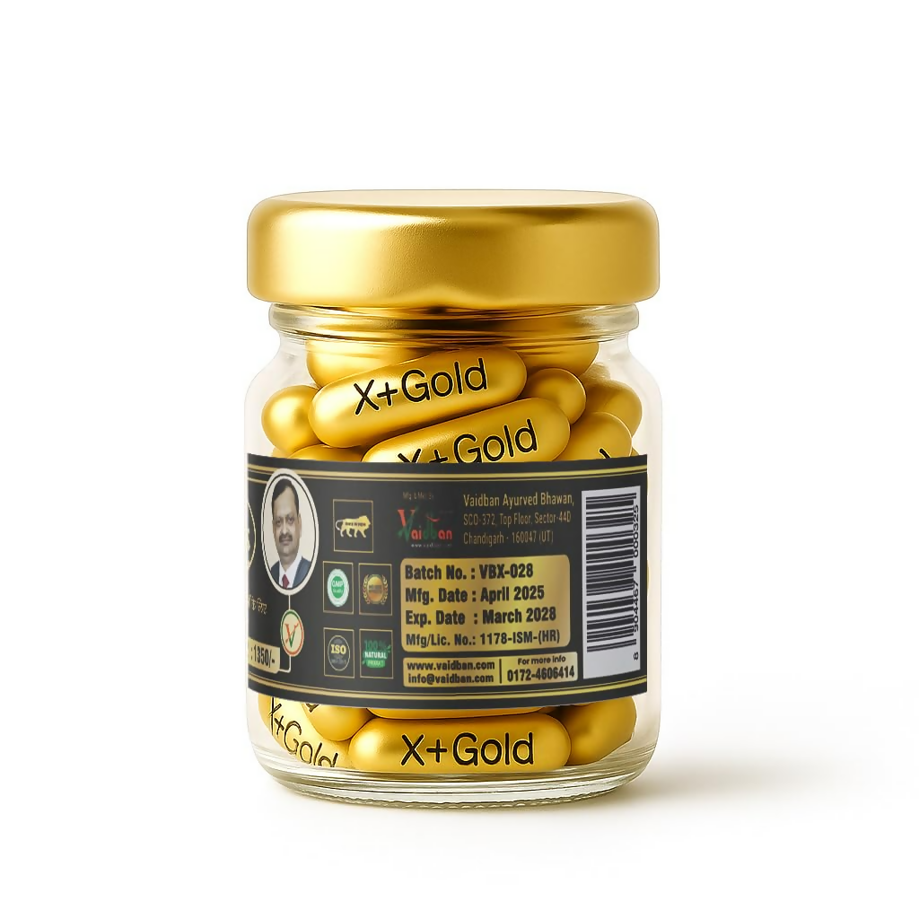 Vaidban X Plus Gold Capsules | Swadesiicart
