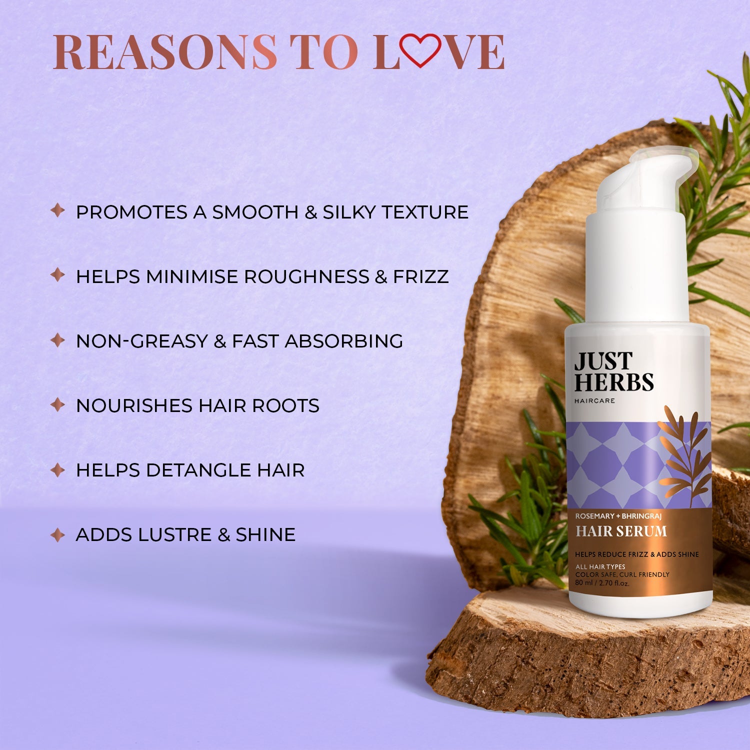 Hair Serum with Rosemary and Bhringraj (Copy)