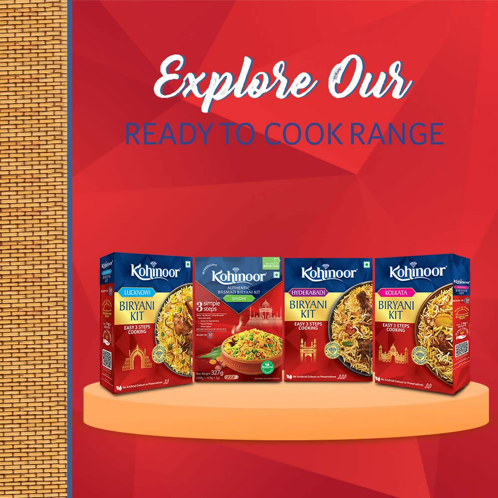 Kohinoor Authentic Hyderabadi Biryani Kit - Swadesiicart