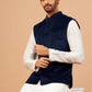 Bluvet Designer Men's Nehru jacket by Hilo Design