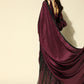 Tikhi Imli Embellished Poly Crepe Saree with Embellished Border | Swadesiicart