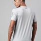 Alcis Typography Printed Anti-Static Dry Tech Slim Fit Sports T-shirt | Swadesiicart