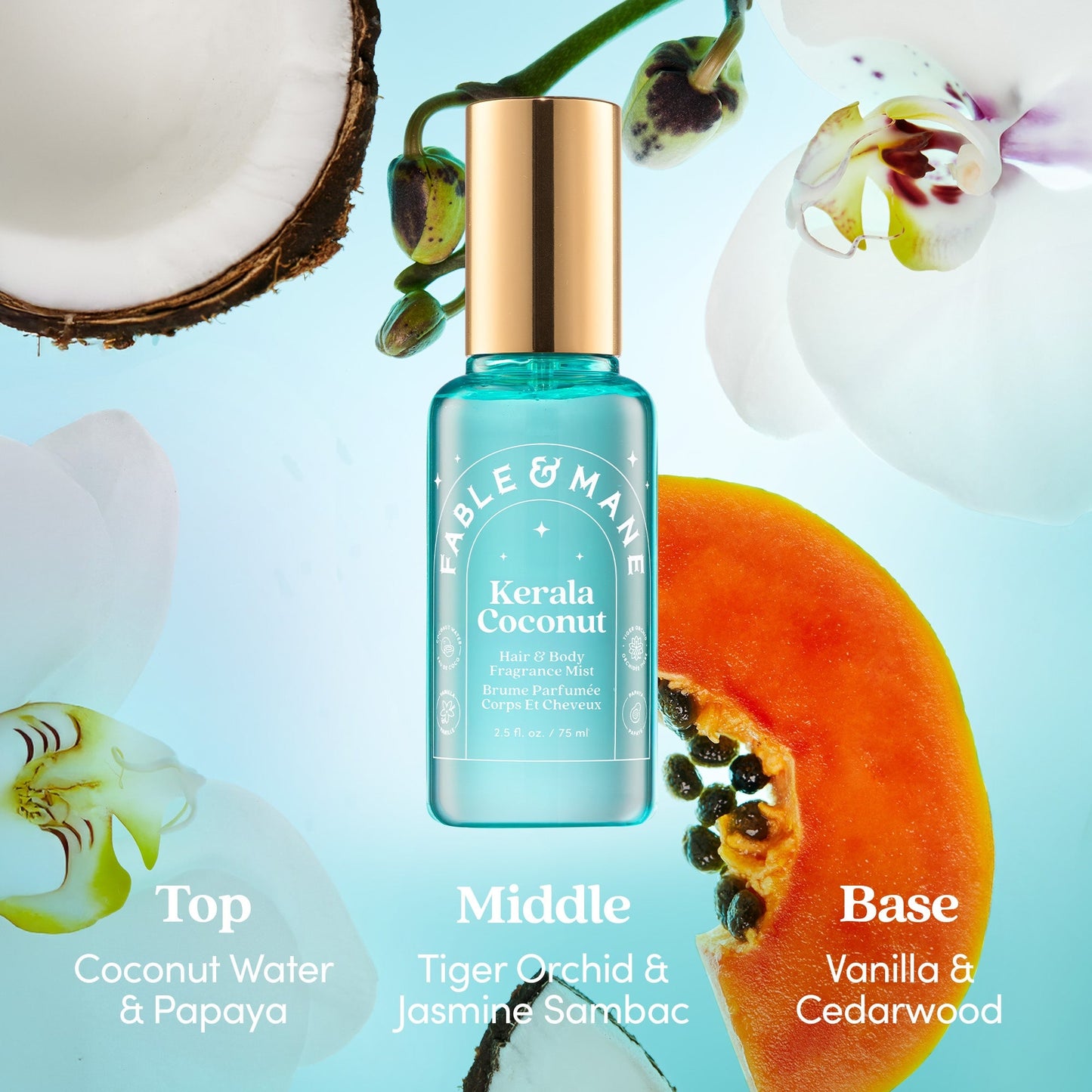 Kerala Coconut Hair & Body Fragrance Mist