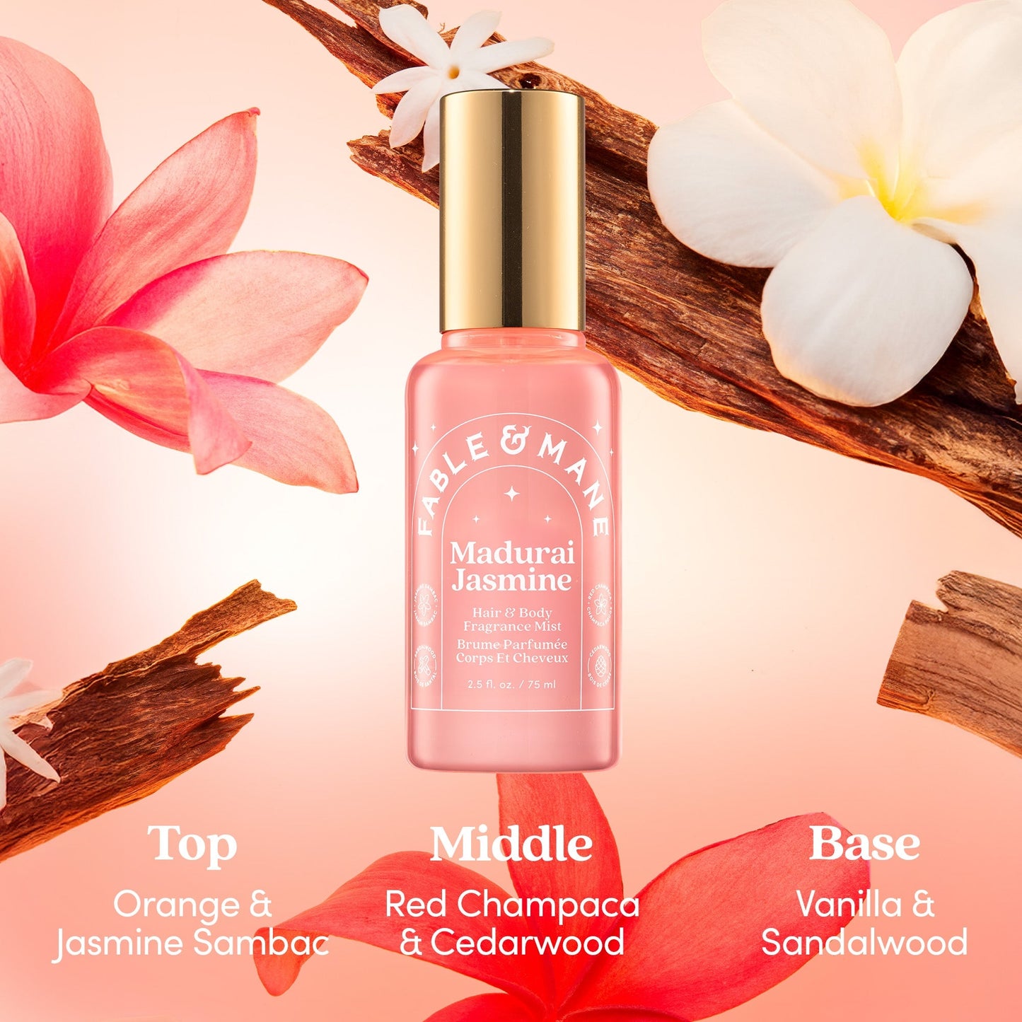 Madurai Jasmine Hair & Body Fragrance Mist
