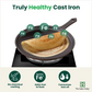 The Indus Valley CASTrong Cast Iron Cookware Set: Tawa + Kadai, Kitchen Set for Home, Pre-seasoned, 100% Pure, Toxin-free, Induction