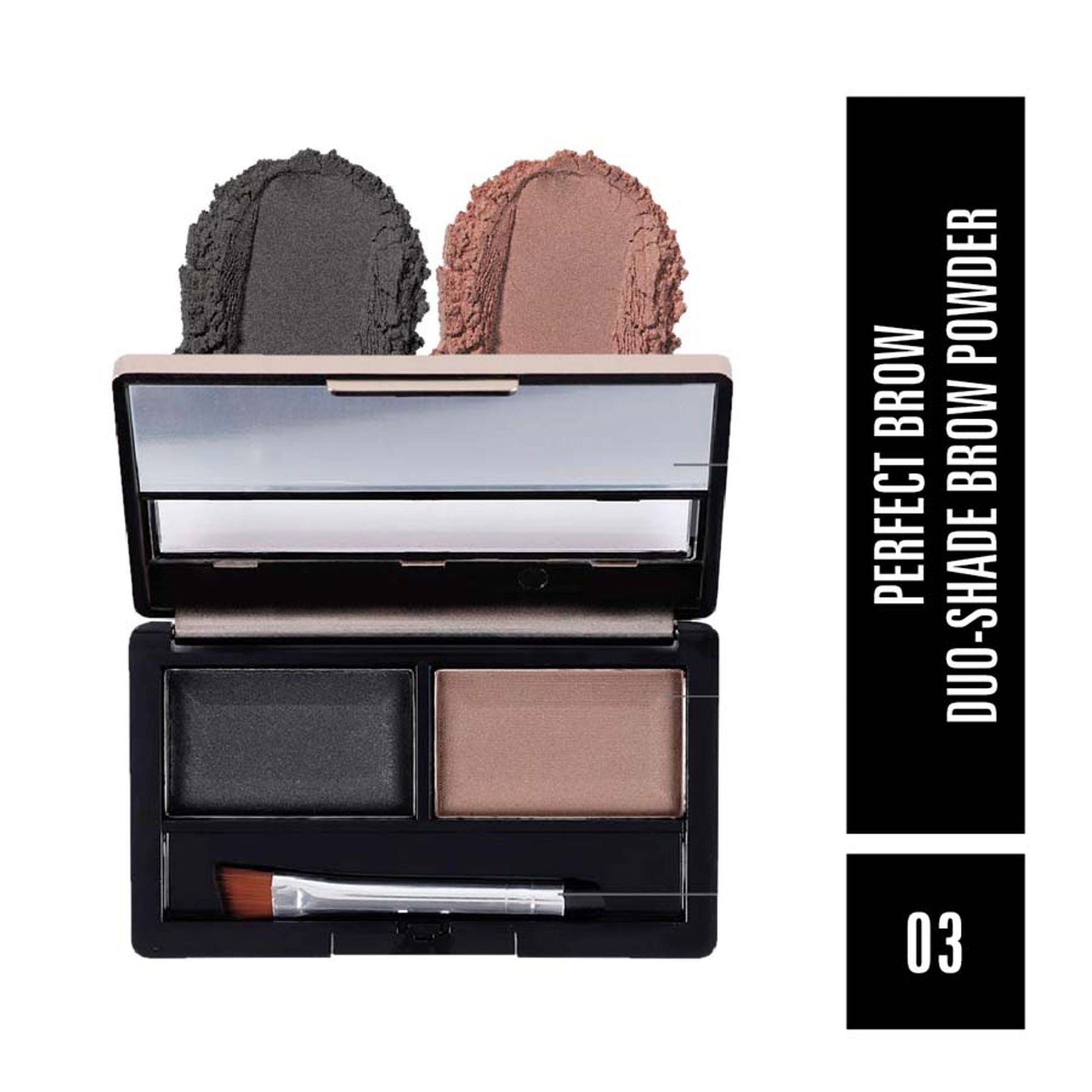 Matt Look Perfect Brow Duo-shade Brow Powder - 03 - Swadesiicart