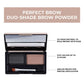 Matt Look Perfect Brow Duo-shade Brow Powder - 03 - Swadesiicart