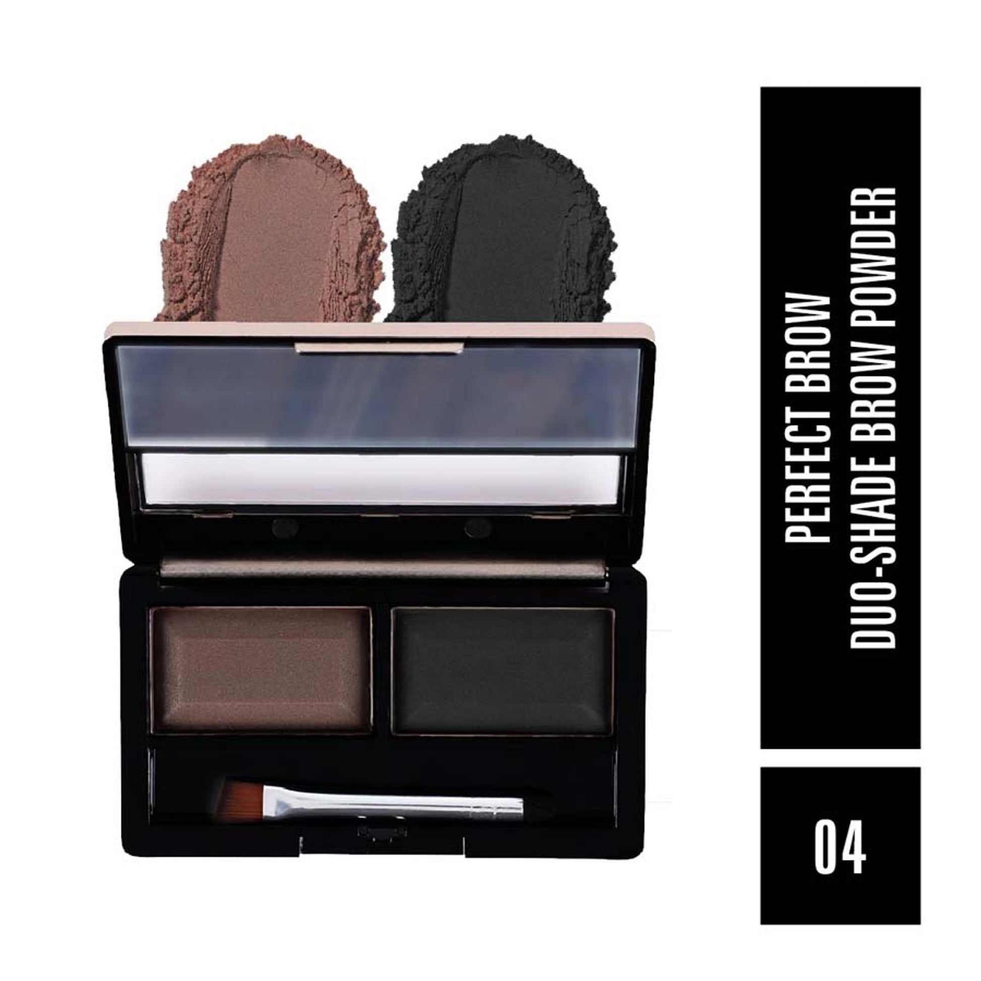Matt Look Perfect Brow Duo-shade Brow Powder - 04 - Swadesiicart