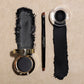 Matt Look Fashion Eye Makeup 24Hr Stay Gel Kajal & Cake Eyeliner - Black - Swadesiicart