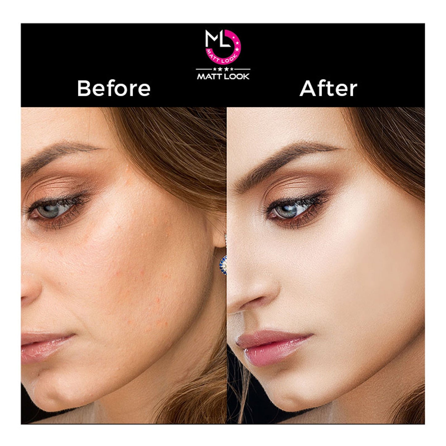 Matt Look Face Makeup Banana Luxury Loose Powder Translucent - Light - Swadesiicart