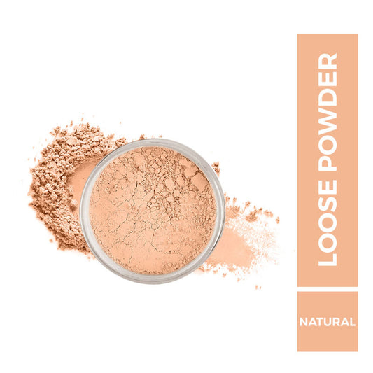 Matt Look Face Makeup Banana Luxury Loose Powder Translucent - Natural - Swadesiicart