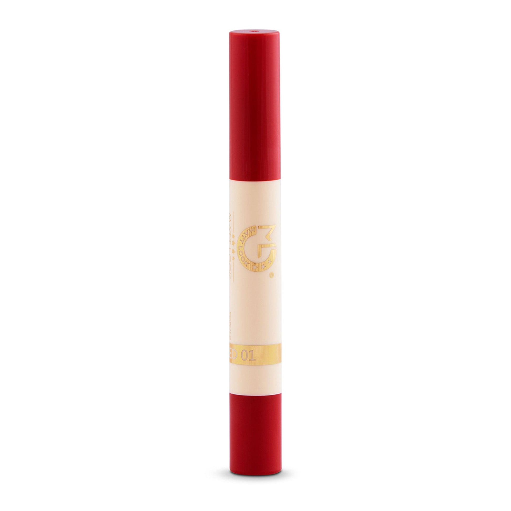 Matt Look Velvet Smooth Non Transfer Lipstick - Hot Red - Swadesiicart