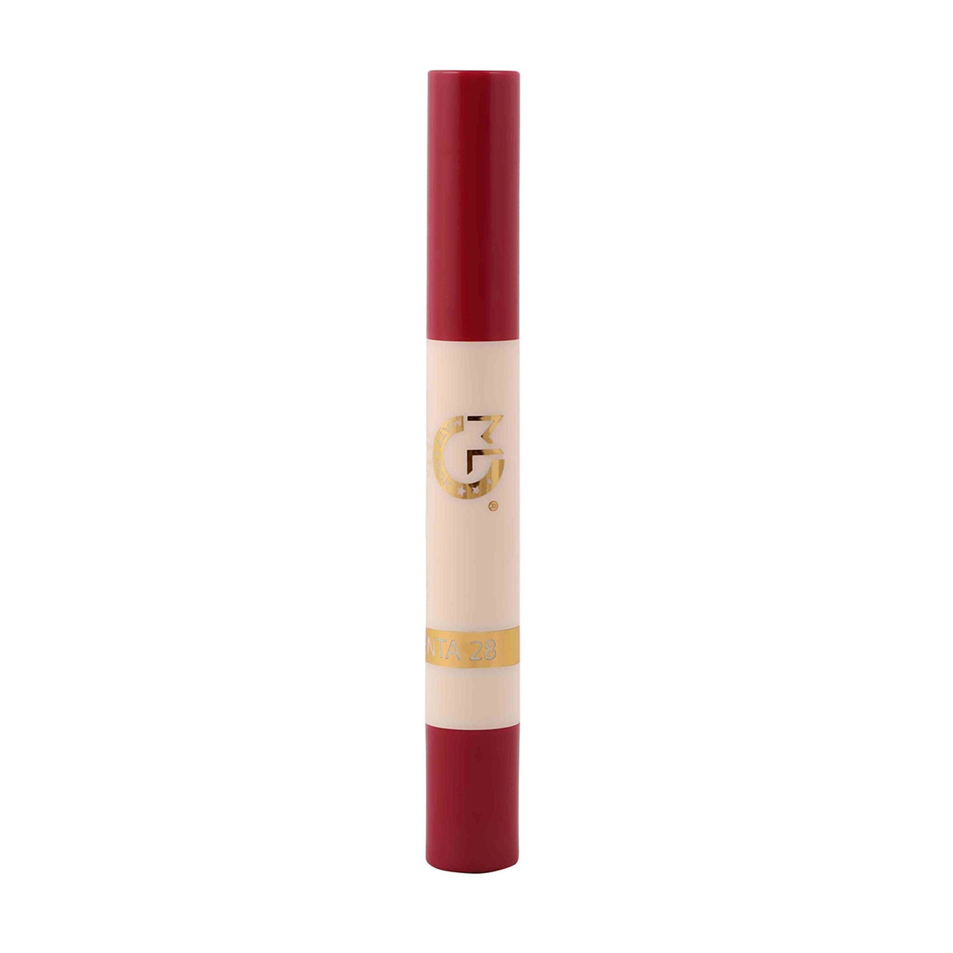 Matt Look Velvet Smooth Non Transfer Lipstick - Scarlet Red - Swadesiicart