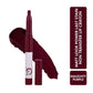 Matt Look Power Last Lip Stain Crayon Lipstick - Naughty Purple - Swadesiicart
