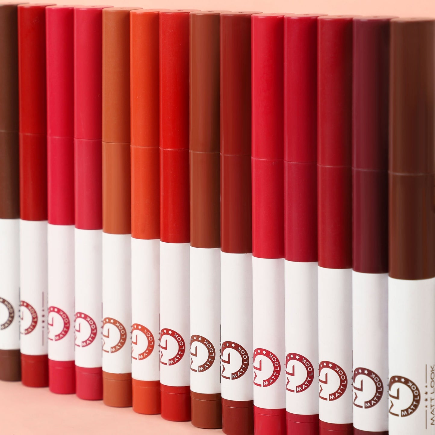 Matt Look Power Last Lip Stain Crayon Lipstick - Gorgeous Nude - Swadesiicart