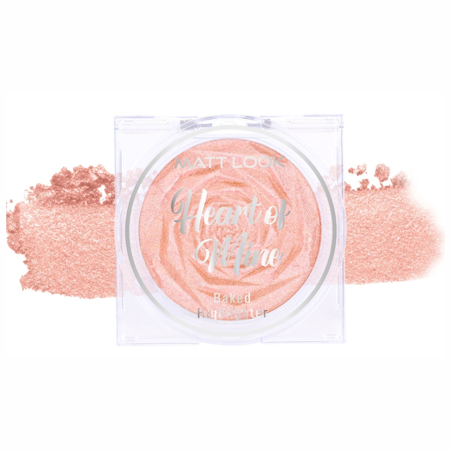 Matt Look Heart Of Mine Baked Highlighter - 05 Champagne Fizz - Swadesiicart