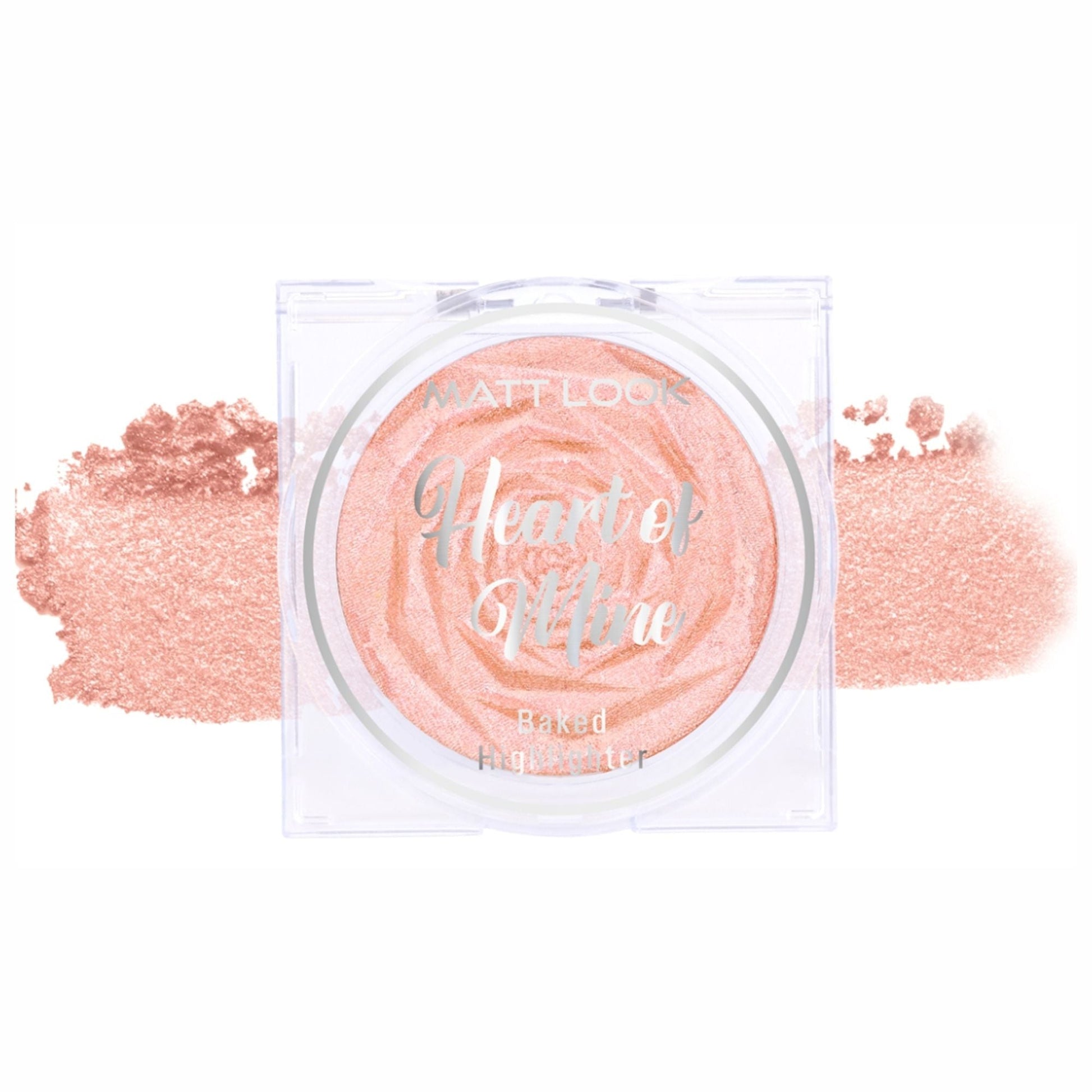 Matt Look Heart Of Mine Baked Highlighter - 05 Champagne Fizz - Swadesiicart