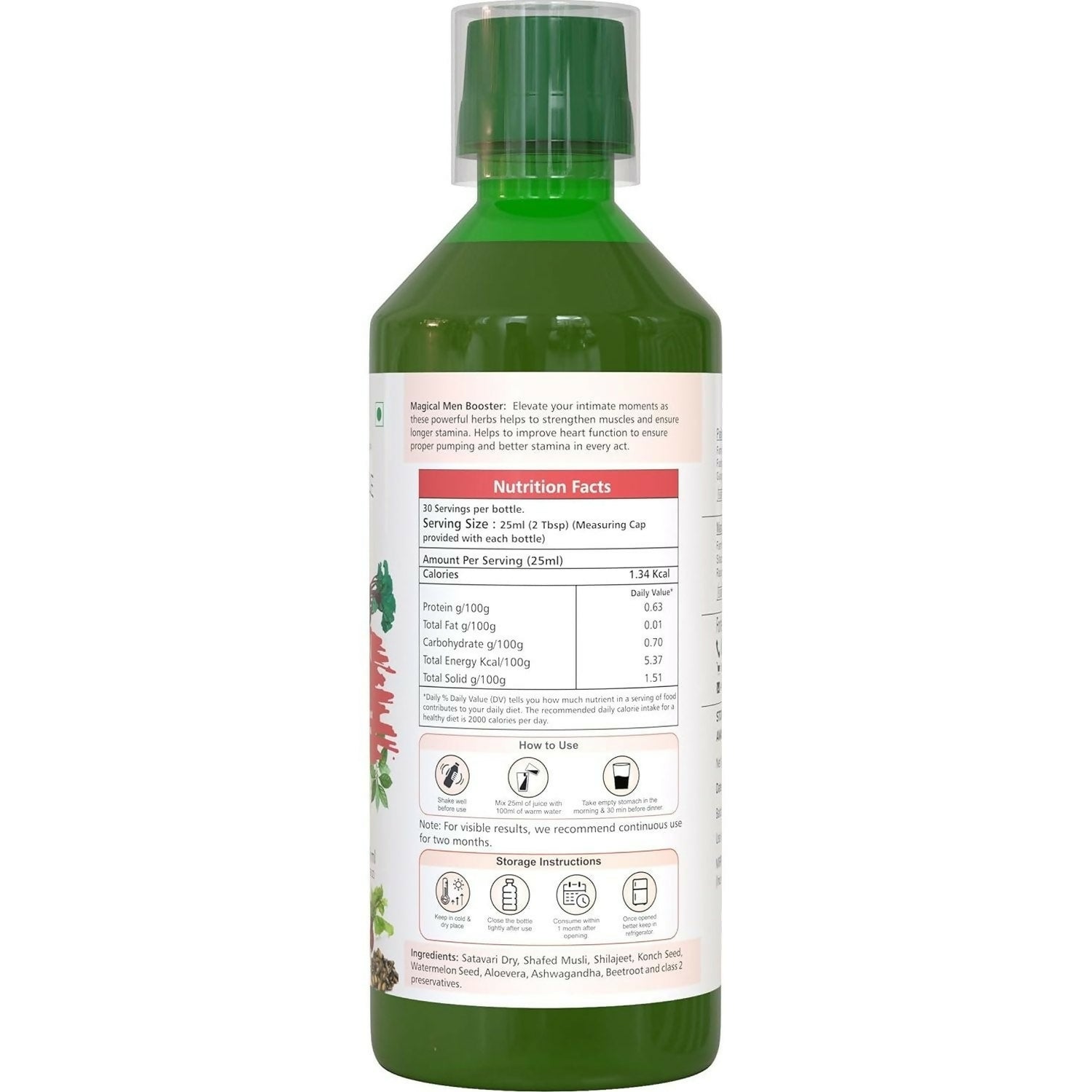 Farm Naturelle Magical Man Juice Supports Men's Health | Swadesiicart