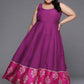 Ahalyaa Women's Traditional wear Ethnic Dress - Purple | Swadesiicart