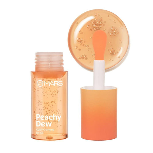 MARS Cosmetics Color Changing Protector Lip Oil - Lo-01-Peachy Dew - Swadesiicart