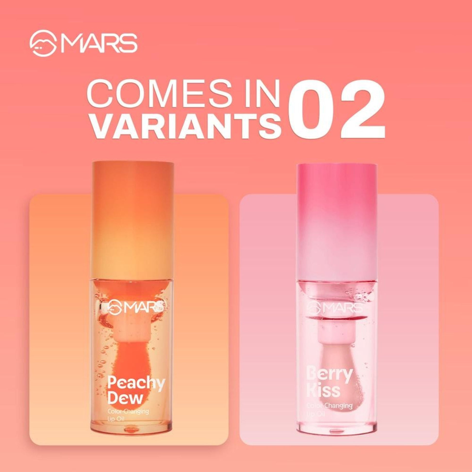 MARS Cosmetics Color Changing Protector Lip Oil - Lo-01-Berry Kiss - Swadesiicart