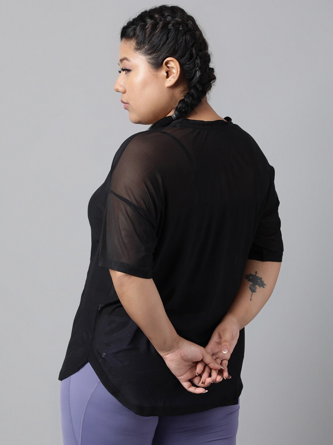 MKH Plus Size Relaxed Fit Dri FIT T-shirt - Swadesiicart