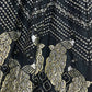 Jyoti Fashion Women's Black Bridal Net Fancy Foil & Sequins with Multi Thread Embroidered Wedding Lehenga Choli | Swadesiicart