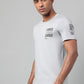 Alcis Typography Printed Anti-Static Dry Tech Slim Fit Sports T-shirt | Swadesiicart