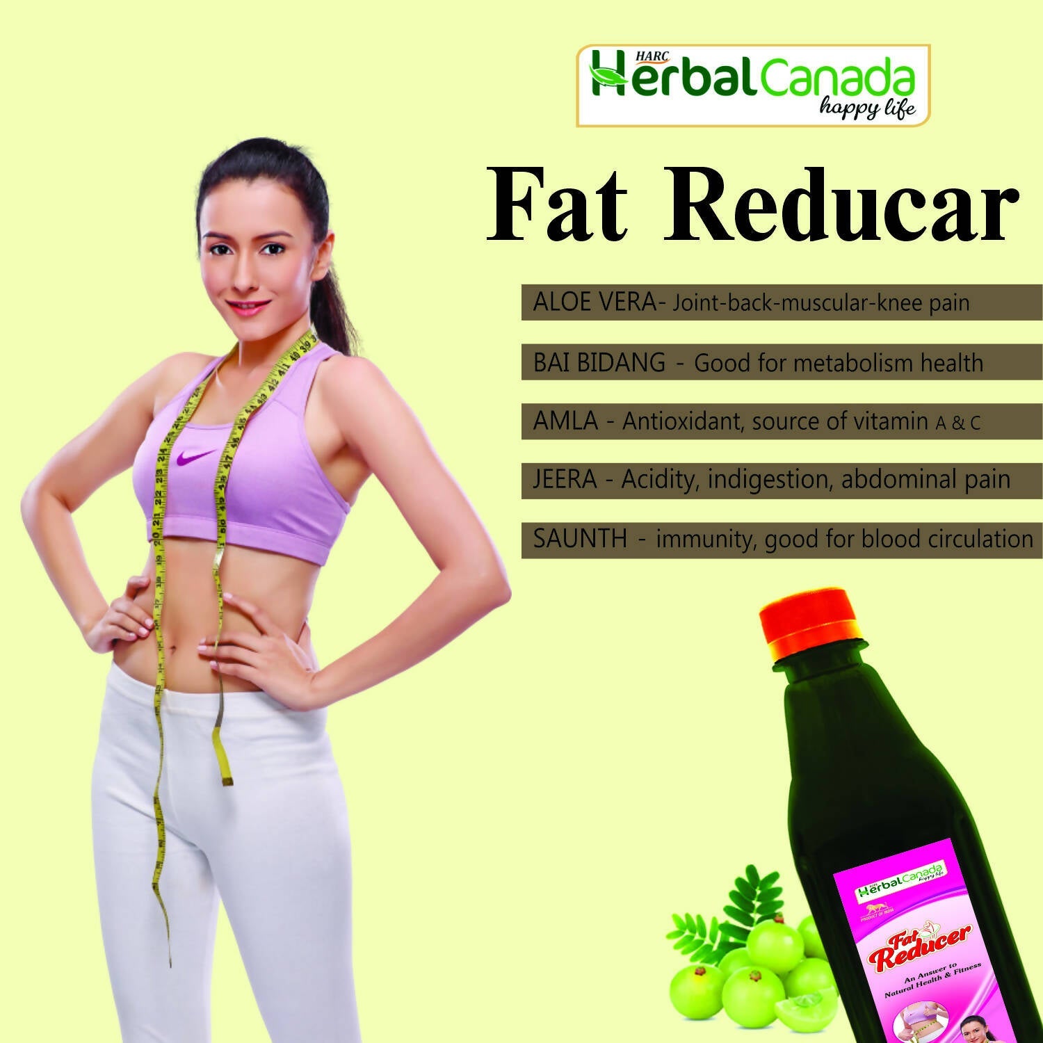 Herbal Canada Fat Reducer - Swadesiicart