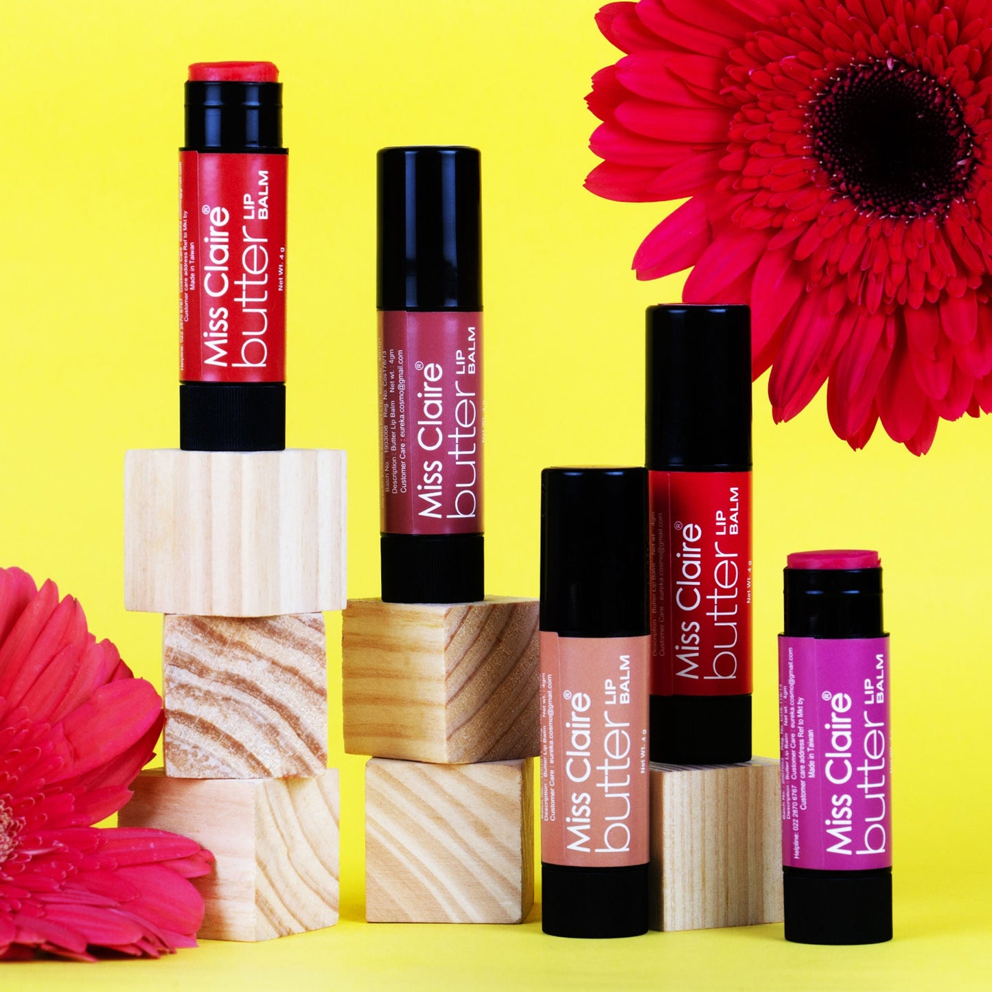 Miss Claire Butter Lip Balm - Ladyfingers | Swadesiicart
