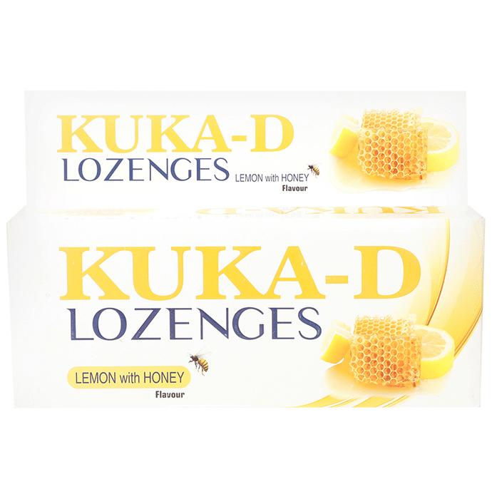 Multani Kuka-D Cough Lozenges Lemon with Honey | Swadesiicart