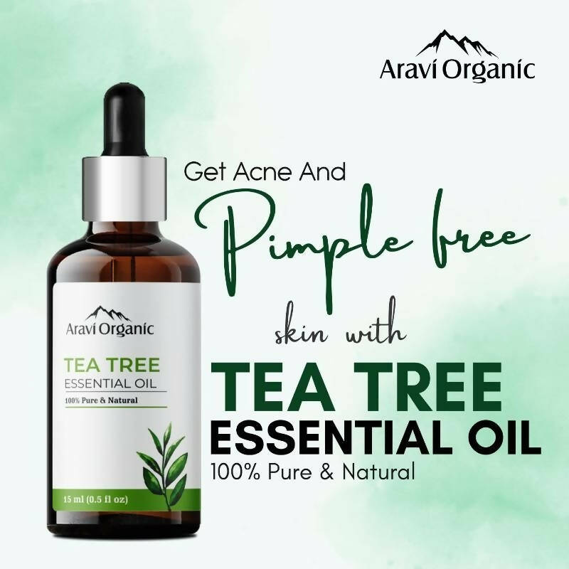 Aravi Organic Tea Tree Essential Oil | Swadesiicart