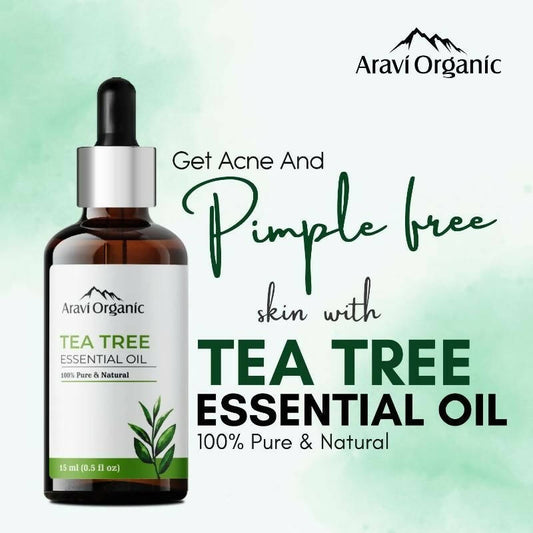 Aravi Organic Tea Tree Essential Oil | Swadesiicart