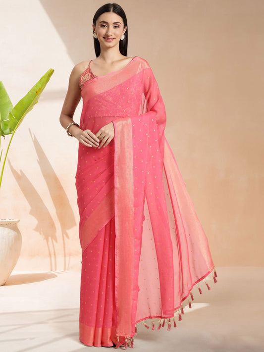 Mitera Floral Printed Ready to Wear Saree | Swadesiicart