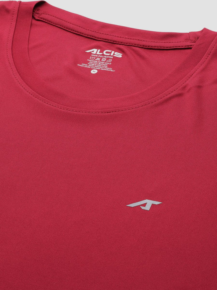 Alcis Anti Static Slim Fit Sports T-shirt | Swadesiicart
