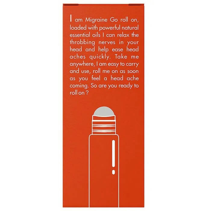 Herb Tantra Migraine Go Roll On - Swadesiicart