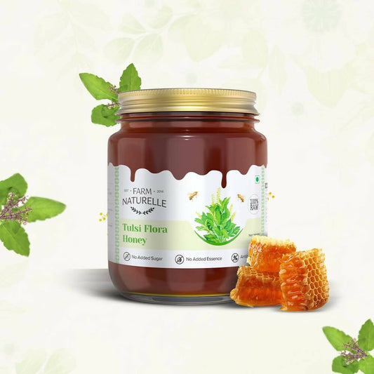 Farm Naturelle Vana Tulsi Honey Forest Flower Honey - Swadesiicart