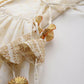 Ahalyaa Women's Traditional wear Ethnic Dress - Off White | Swadesiicart