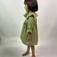 ArthLife Moss Green Embroidered Shirt Dress