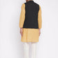 Even Apparels Men Black Nehru Jacket | Swadesiicart