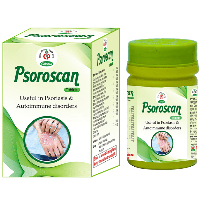 Chirayu Psoroscan Tablets | Swadesiicart
