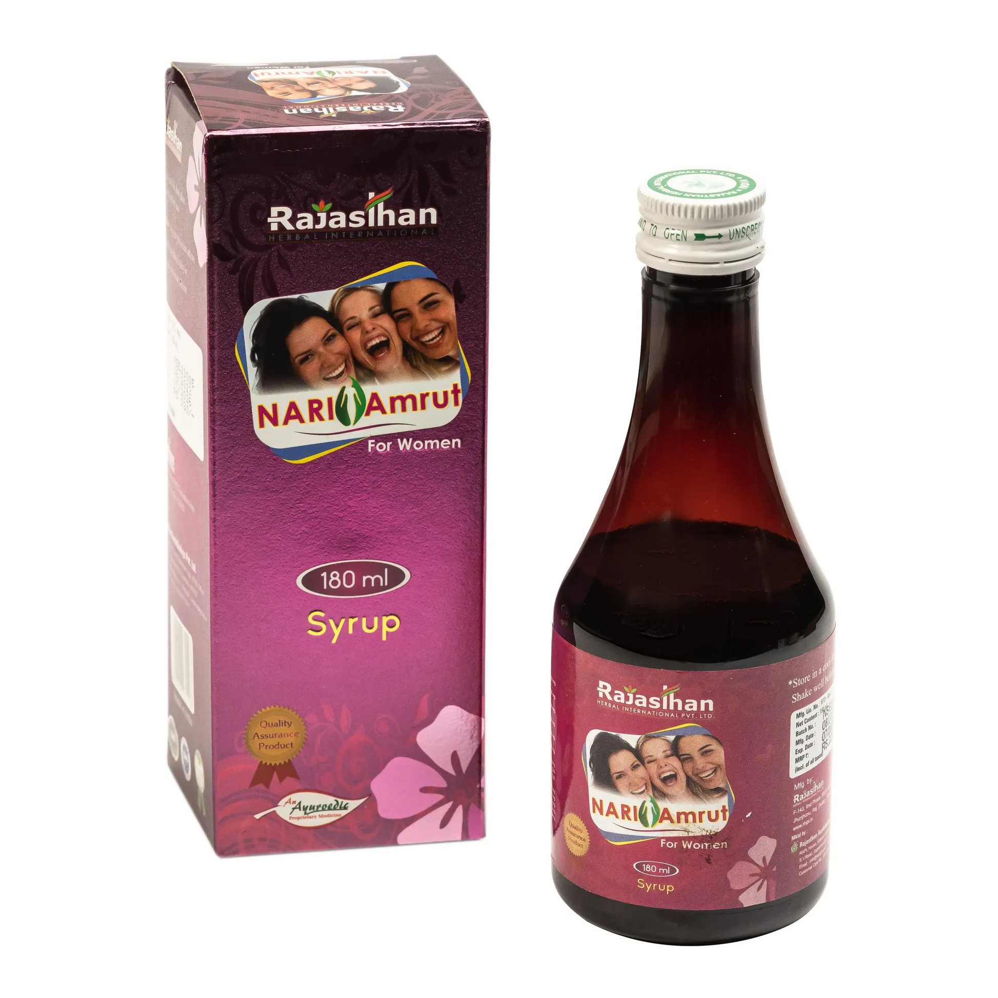 Rajasthan Herbals Nari Amrut Syrup | Swadesiicart