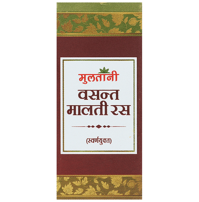 Multani Vasant Malati Ras with Gold Tablet | Swadesiicart