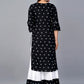 Kalini Bandhani Printed Kurta with Sharara & Dupatta - Swadesiicart