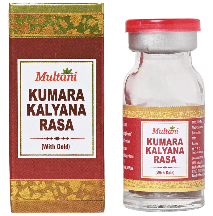 Multani Kumar Kalyan Ras (With Gold) Tablet | Swadesiicart