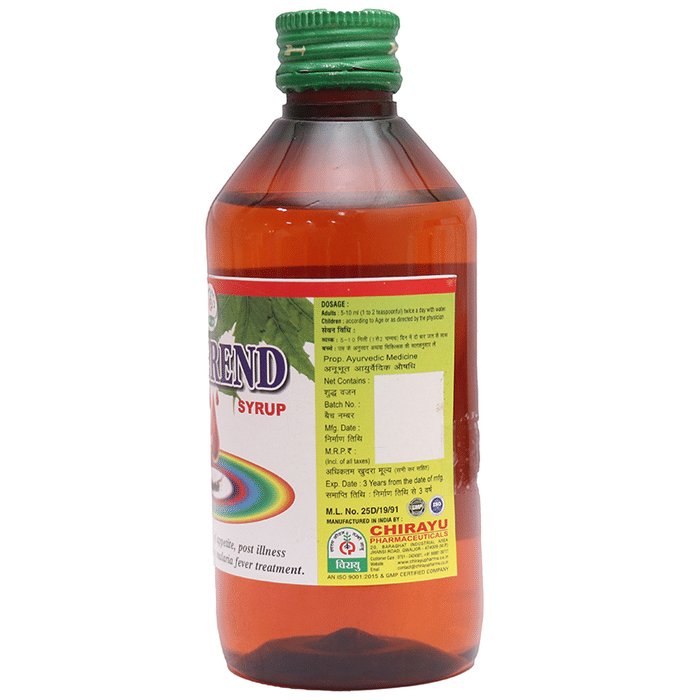 Chirayu Feverend Syrup | Swadesiicart