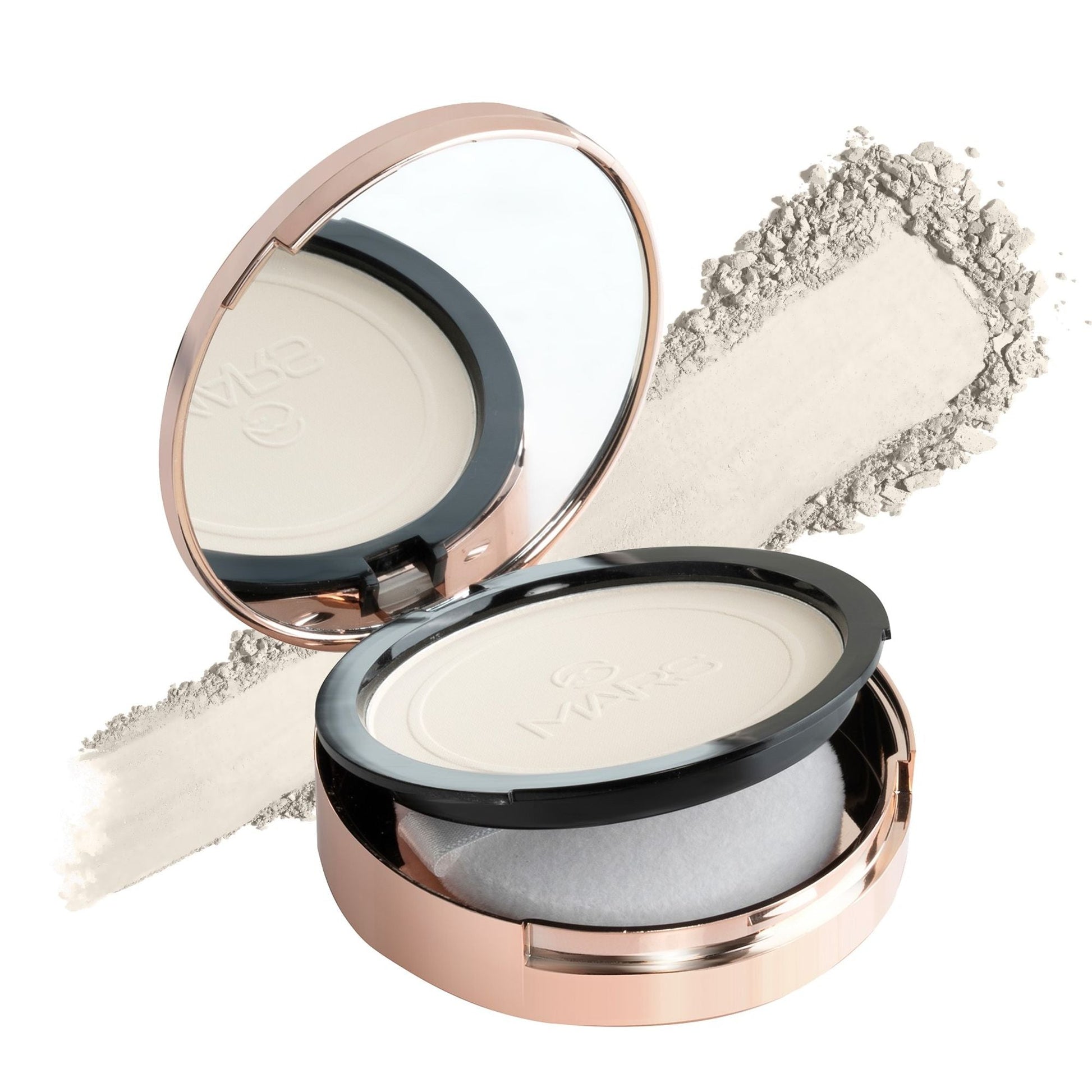 MARS Cosmetics Matte On Compact Powder with Applicator Puff - 01 Light - Swadesiicart